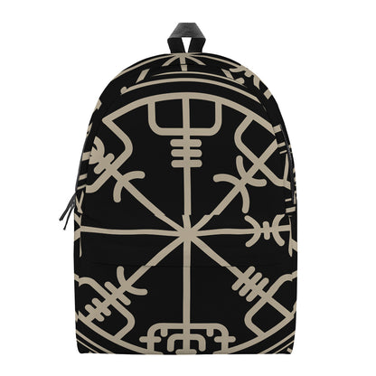 Viking Vegvisir Print Backpack