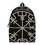 Viking Vegvisir Print Backpack