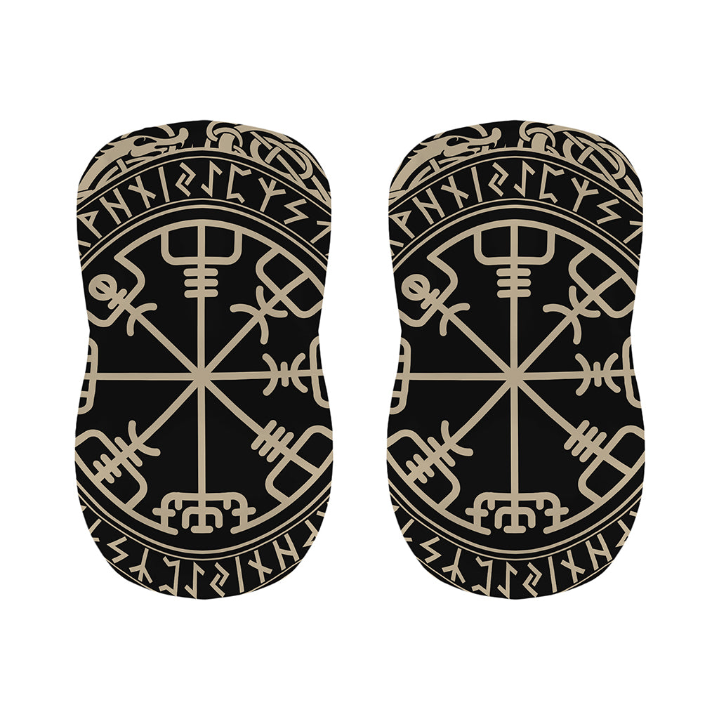 Viking Vegvisir Print Bar Stool Covers