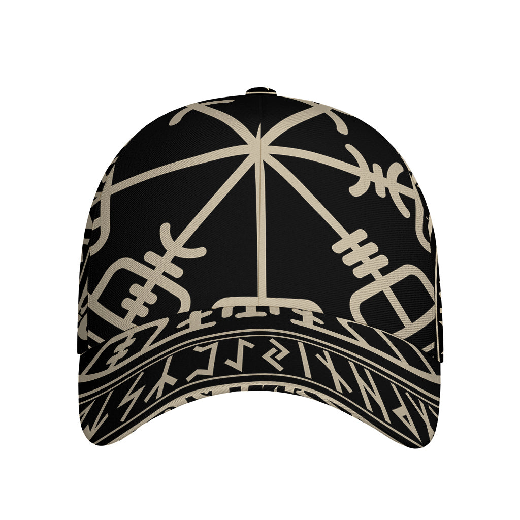 Viking Vegvisir Print Baseball Cap