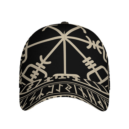 Viking Vegvisir Print Baseball Cap