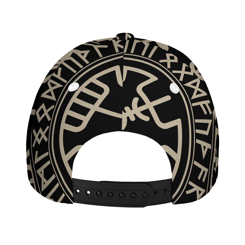 Viking Vegvisir Print Baseball Cap