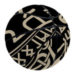 Viking Vegvisir Print Basketball