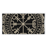 Viking Vegvisir Print Beach Towel