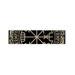 Viking Vegvisir Print Bed Runner