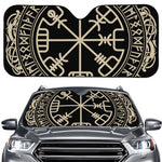 Viking Vegvisir Print Car Windshield Sun Shade