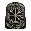 Viking Vegvisir Print Casual Backpack