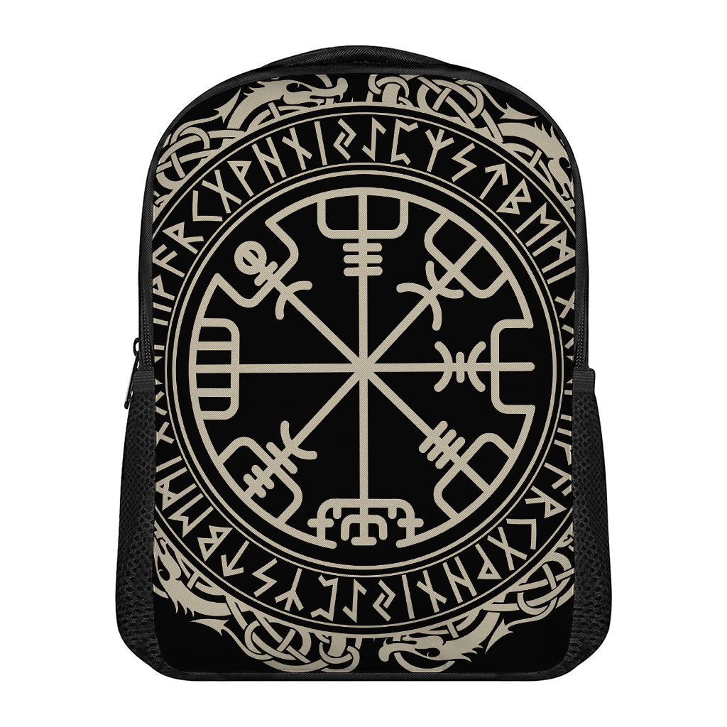 Viking Vegvisir Print Casual Backpack