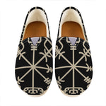 Viking Vegvisir Print Casual Shoes