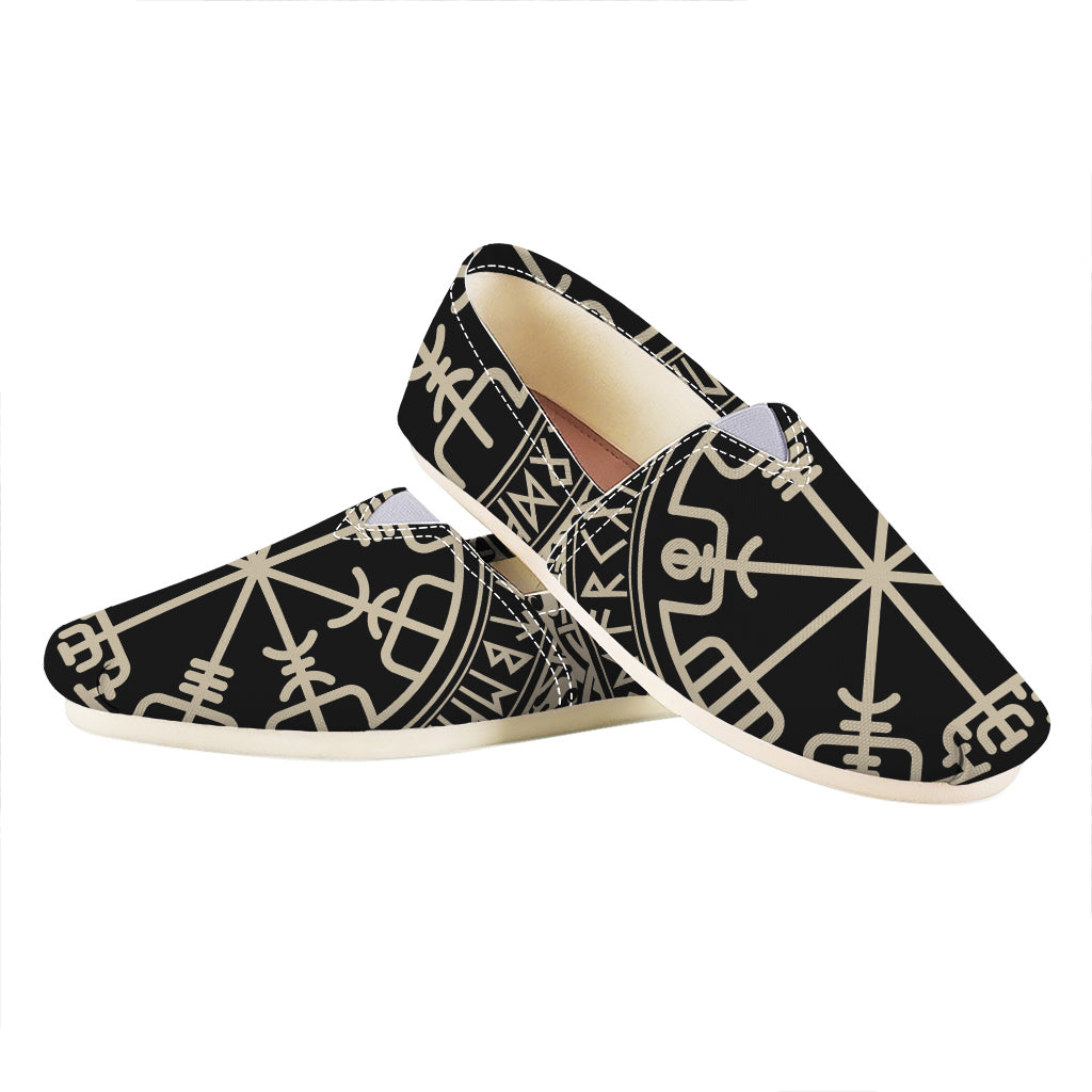 Viking Vegvisir Print Casual Shoes