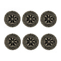 Viking Vegvisir Print Coaster Set