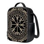Viking Vegvisir Print Crossbody Lunch Bag