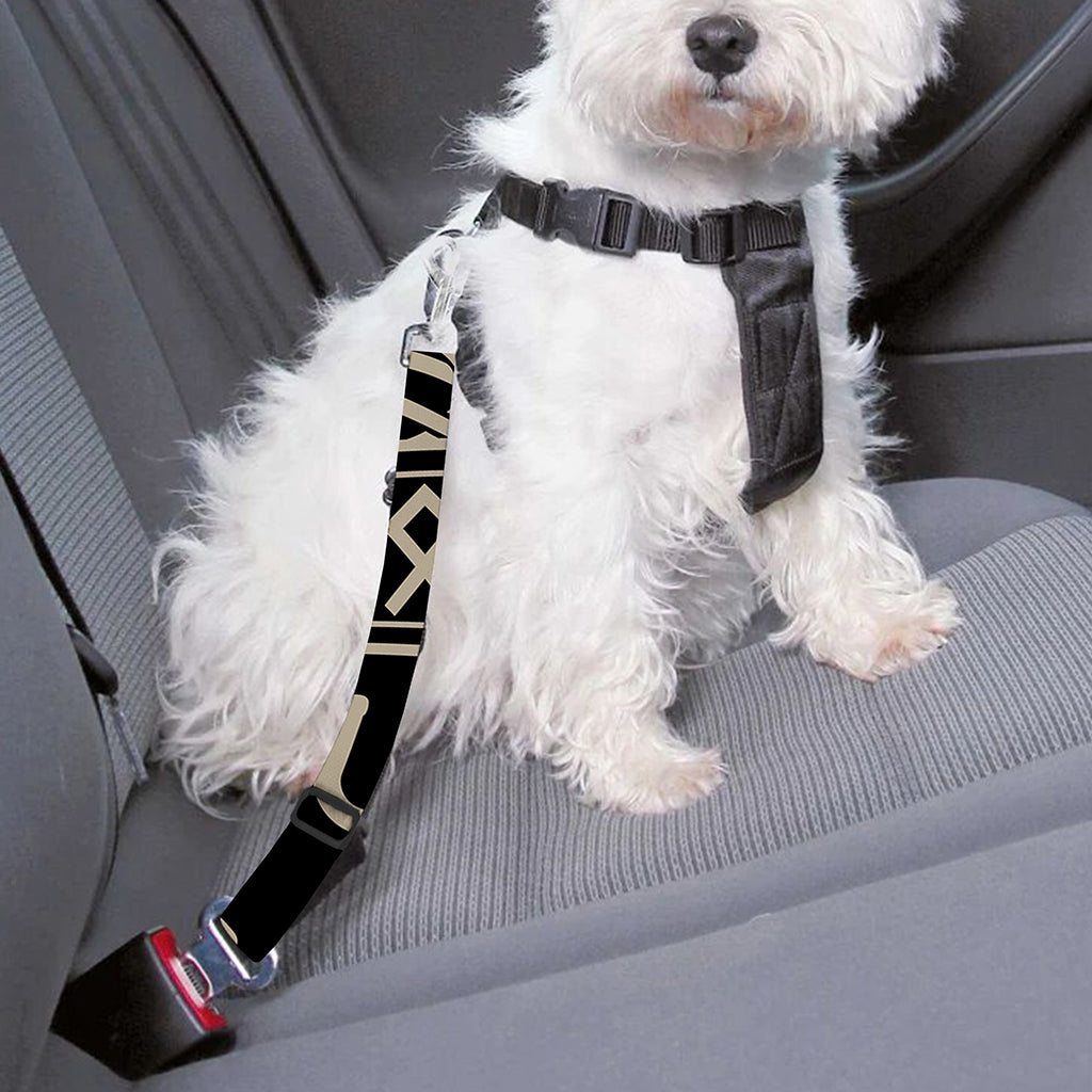 Viking Vegvisir Print Dog Seat Belt