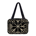 Viking Vegvisir Print Double Strap Bible Bag