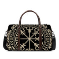 Viking Vegvisir Print Duffel Bag