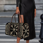Viking Vegvisir Print Duffle Bag