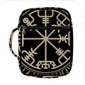 Viking Vegvisir Print Front Pocket Bible Bag