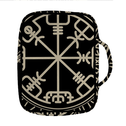Viking Vegvisir Print Front Pocket Bible Bag