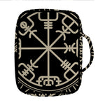 Viking Vegvisir Print Front Pocket Bible Bag