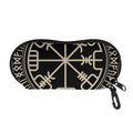 Viking Vegvisir Print Glasses Case