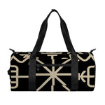 Viking Vegvisir Print Gym Bag