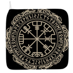 Viking Vegvisir Print Hand Towel