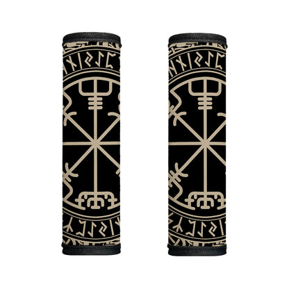 Viking Vegvisir Print Handle Covers