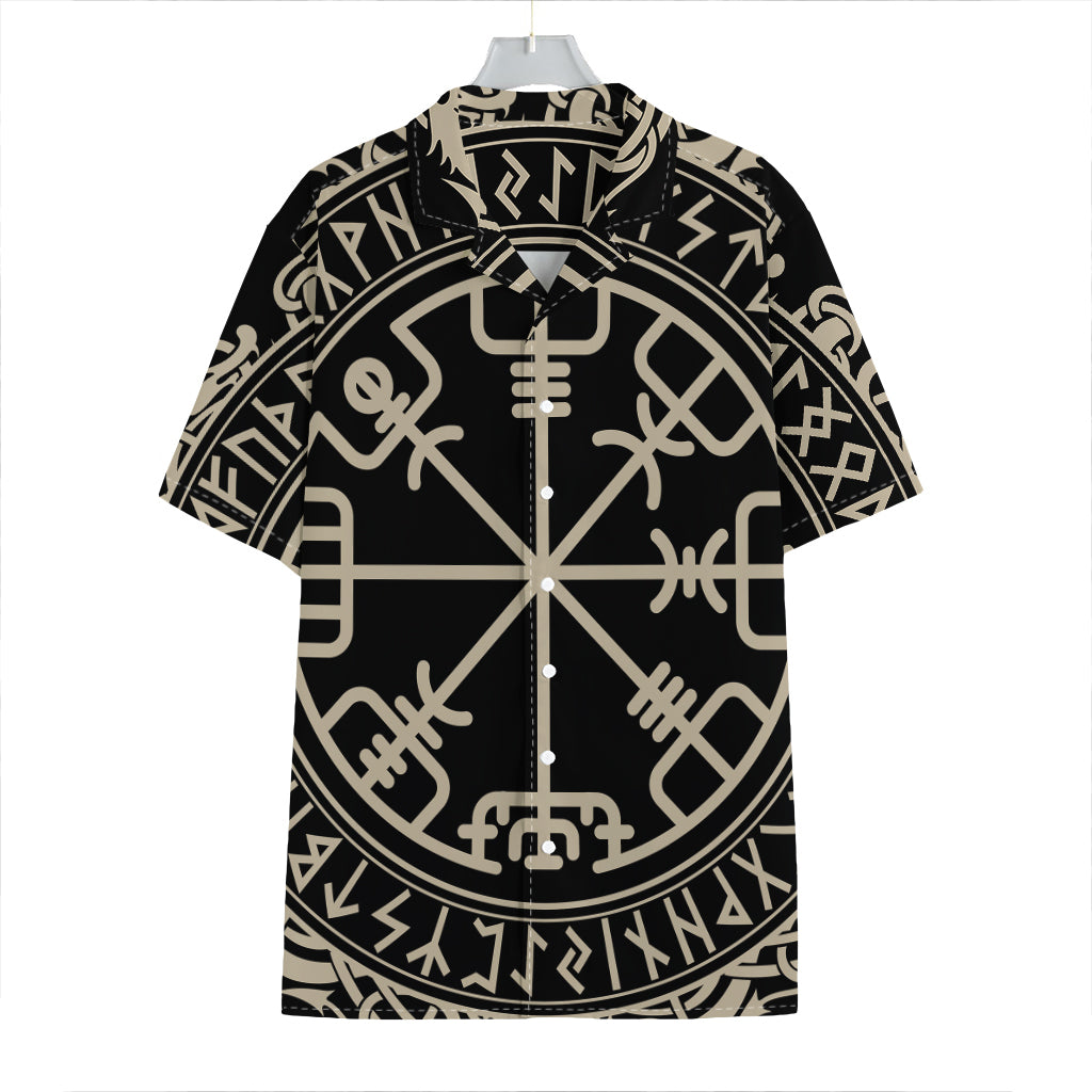 Viking Vegvisir Print Hawaiian Shirt