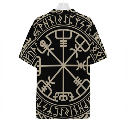 Viking Vegvisir Print Hawaiian Shirt