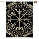 Viking Vegvisir Print House Flag