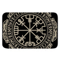 Viking Vegvisir Print Indoor Door Mat