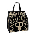 Viking Vegvisir Print Insulated Lunch Tote