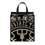 Viking Vegvisir Print Insulated Lunch Tote