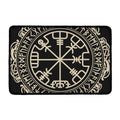 Viking Vegvisir Print Kitchen Mat