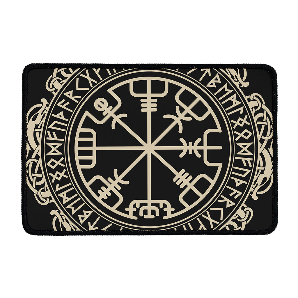 Viking Vegvisir Print Kitchen Mat