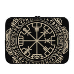 Viking Vegvisir Print Laptop Sleeve