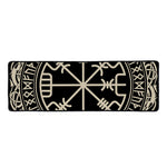 Viking Vegvisir Print Long Kitchen Mat