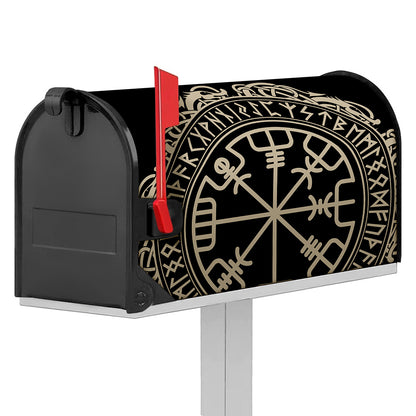 Viking Vegvisir Print Mailbox Cover