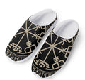 Viking Vegvisir Print Mesh Casual Shoes