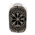 Viking Vegvisir Print Mesh Laundry Hamper