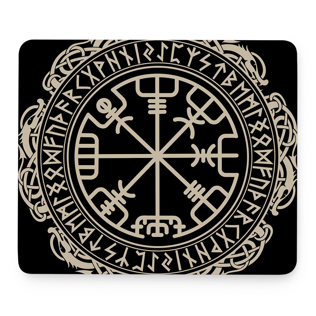Viking Vegvisir Print Mouse Pad