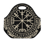 Viking Vegvisir Print Neoprene Lunch Bag