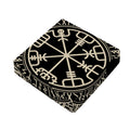 Viking Vegvisir Print Outdoor Seat Cushion Cover