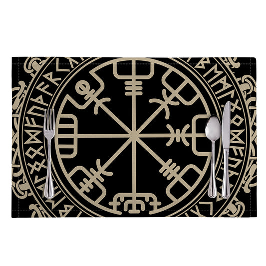 Viking Vegvisir Print Placemat