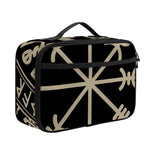 Viking Vegvisir Print Portable Lunch Bag