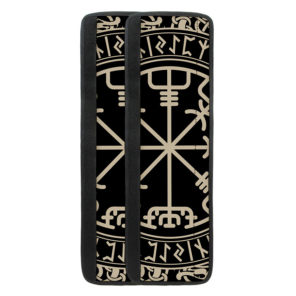 Viking Vegvisir Print Refrigerator Handle Covers