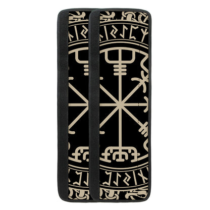 Viking Vegvisir Print Refrigerator Handle Covers