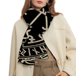 Viking Vegvisir Print Scarf