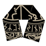 Viking Vegvisir Print Scarf