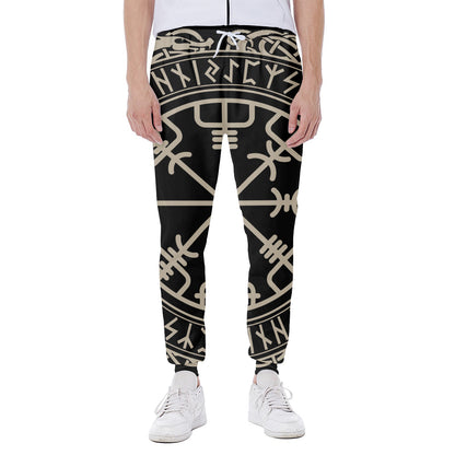 Viking Vegvisir Print Scuba Joggers
